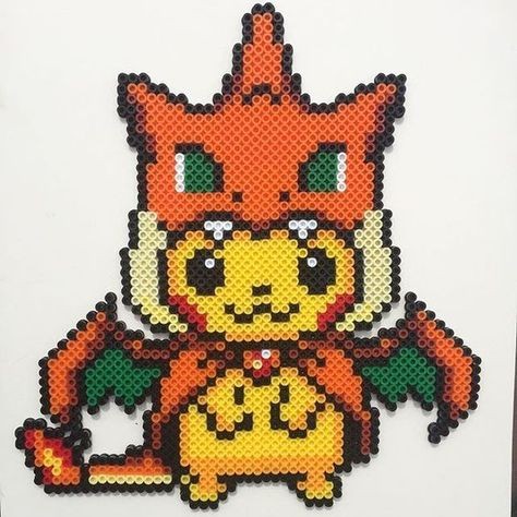 50 top idées de pixel art Pikachu 19
