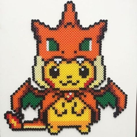 50 top idées de pixel art Pikachu 19 50 top idées de pixel art Pikachu 19