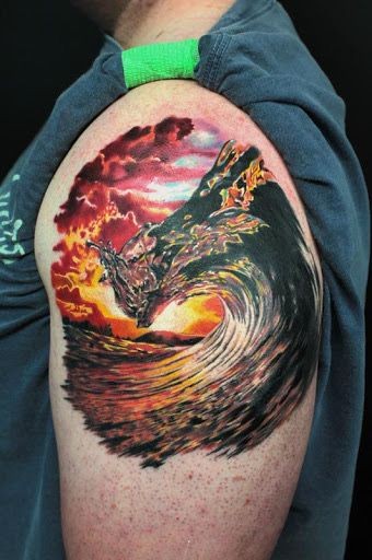 28 top idées de tatouages mer 16