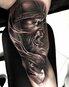 Les 100 plus beaux tatouages viking 20