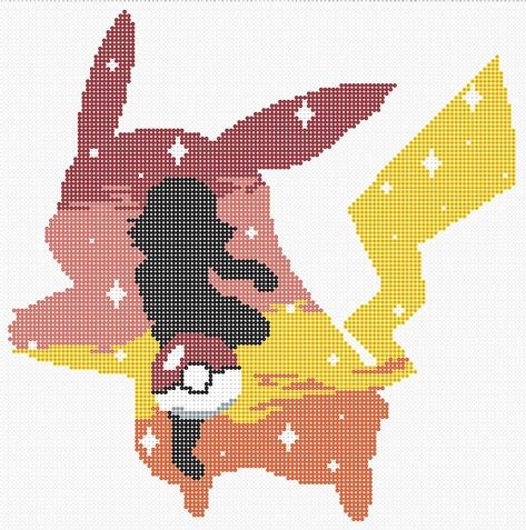 50 top idées de pixel art Pikachu 2 50 top idées de pixel art Pikachu 2