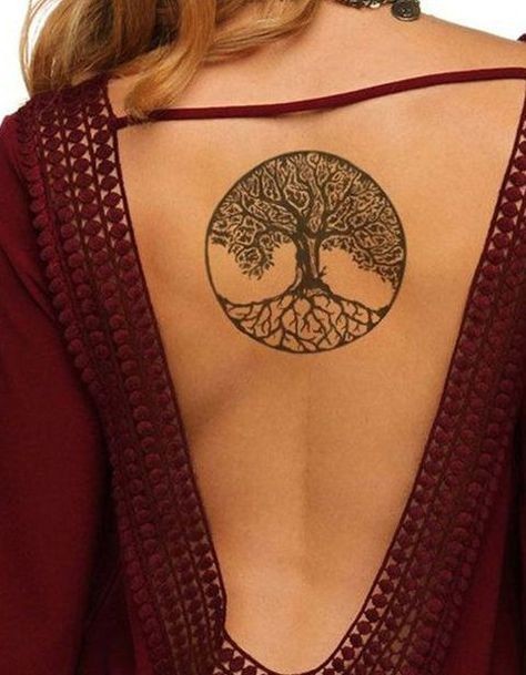 Les 50 plus beaux tatouages arbre de vie 23