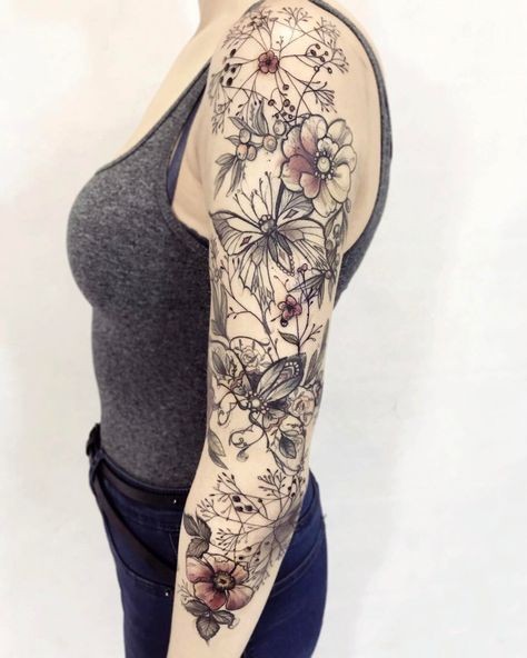 Les 50 plus beaux tatouages femme à l'épaule 22