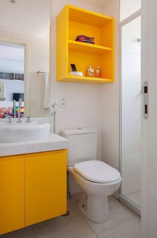 24 idées déco pour petites salles de bain 15