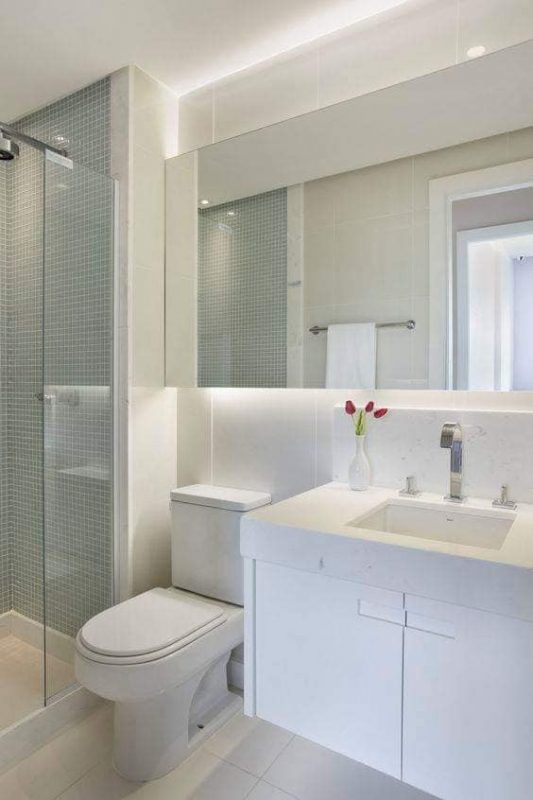 24 idées déco pour petites salles de bain 19
