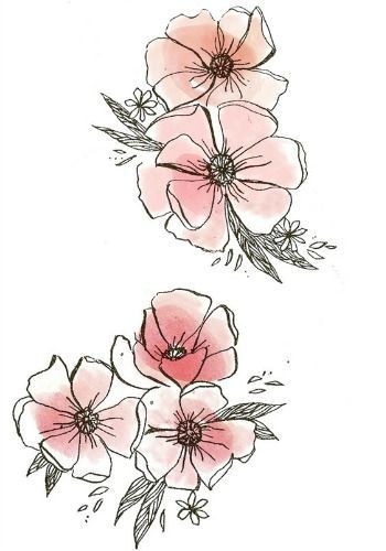 50 top idées de dessins de fleurs : pour apprendre à dessiner des fleurs facilement 28