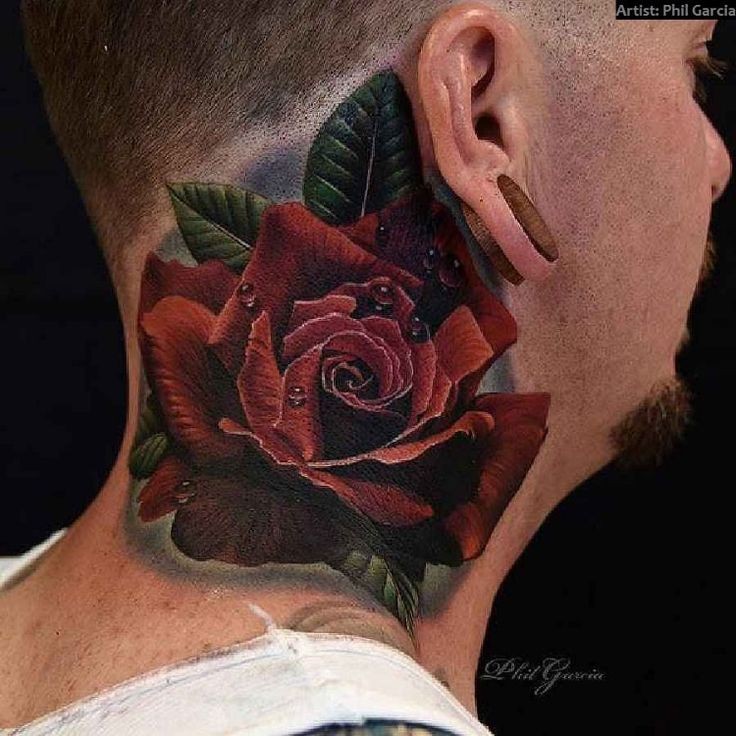 50 top idées de tatouages cou pour homme 27