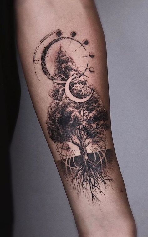 Les 50 plus beaux tatouages arbre de vie 32 Les 50 plus beaux tatouages arbre de vie 32