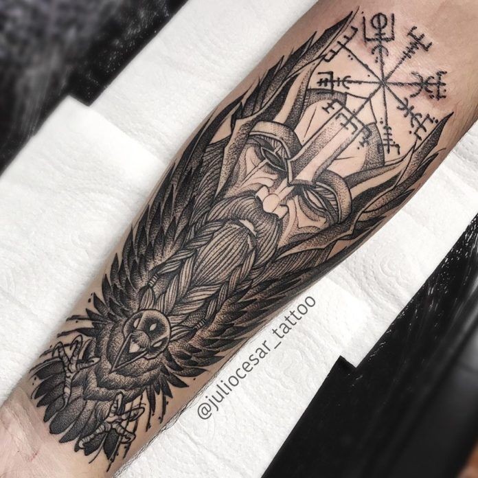 Les 100 plus beaux tatouages viking 3