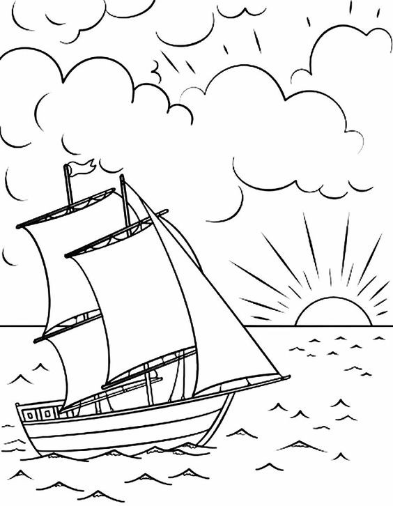50 idées pour apprendre à dessiner des bateaux 31
