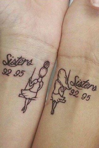 50 top idées de tatouages sœur pour s'inspirer 31