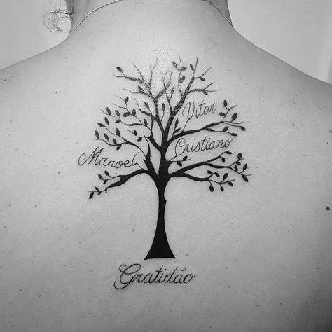 Les 50 plus beaux tatouages arbre de vie 36