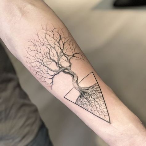 Les 50 plus beaux tatouages arbre de vie 38