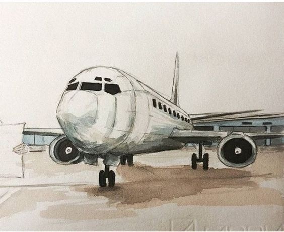 50 top idées de dessins d'avions pour apprendre à dessiner des avions