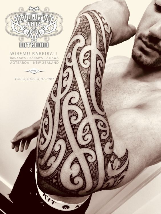 100 top idées de tatouages maori pour s'inspirer 37