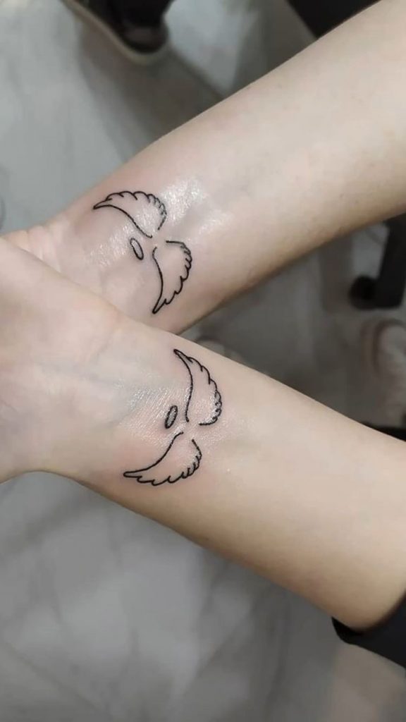 50 top idées de tatouages sœur pour s'inspirer 37