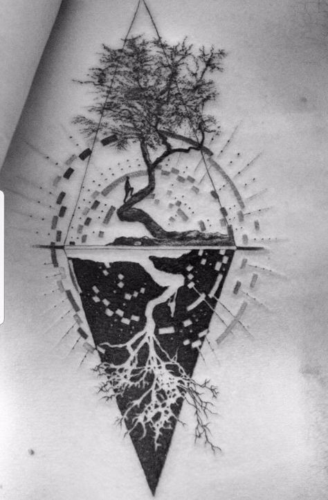 Les 50 plus beaux tatouages arbre de vie 40