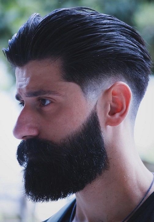 Les 39 plus belles idées de barbes en dégradé 39
