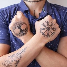 Les 100 plus beaux tatouages viking 40