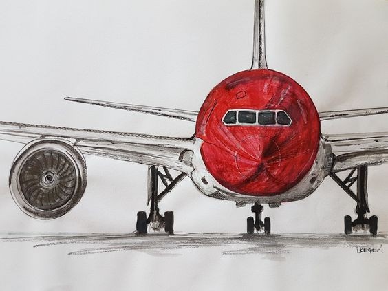 50 top idées de dessins d'avions pour apprendre à dessiner des avions 40