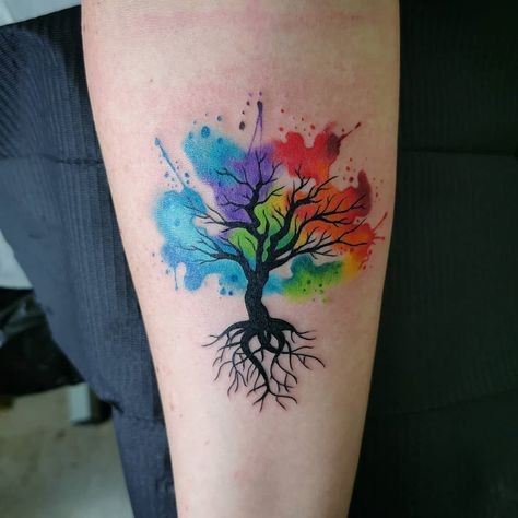 Les 50 plus beaux tatouages arbre de vie 46
