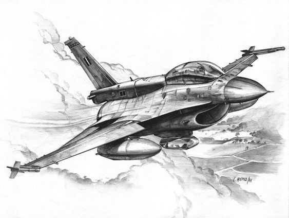 50 top idées de dessins d'avions pour apprendre à dessiner des avions 45