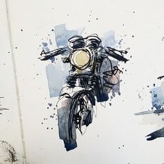 50 top idées de dessins de moto 49