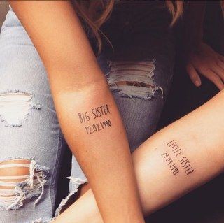 50 top idées de tatouages sœur pour s'inspirer 7