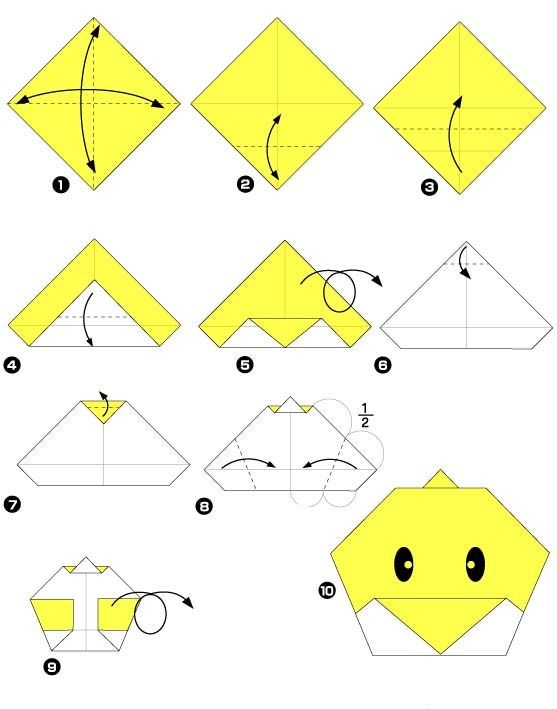 100 top idées d'origami faciles à faire 80