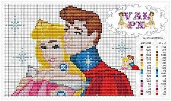 100 top idées de pixel art Disney faciles 89