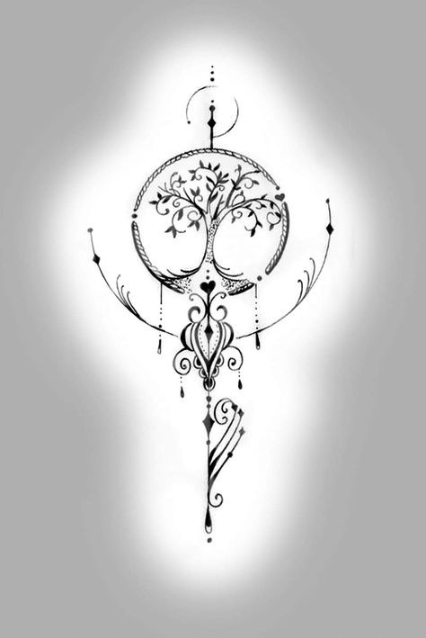 Les 50 plus beaux tatouages arbre de vie 9 Les 50 plus beaux tatouages arbre de vie 9