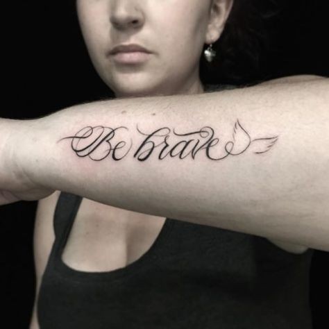 Les 50 plus beaux tatouages calligraphie 9