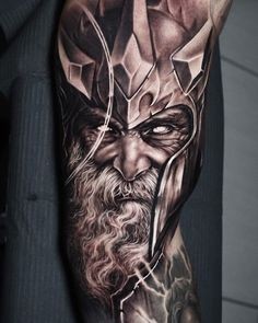 Les 100 plus beaux tatouages viking 9
