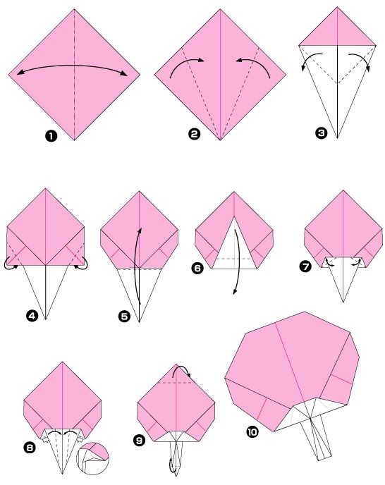 100 top idées d'origami faciles à faire 94
