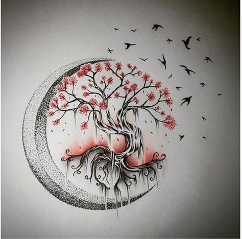 Les 50 plus beaux tatouages arbre de vie 1 Les 50 plus beaux tatouages arbre de vie 1