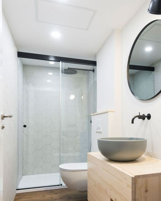 60 top idées de petites salles de bain modernes 13