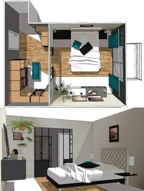 30 idées pour diviser les espaces de votre chambre avec style 13