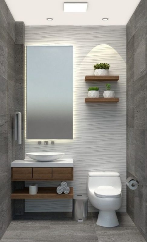 60 top idées de petites salles de bain modernes 20