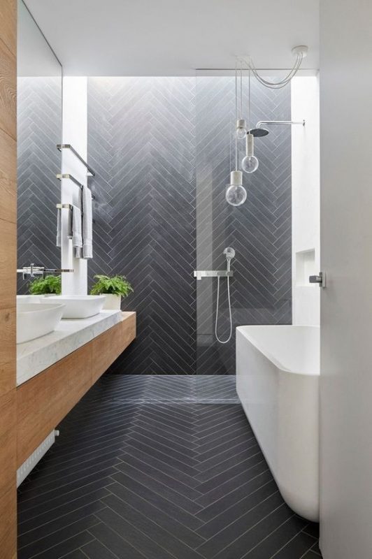 60 top idées de petites salles de bain modernes 43