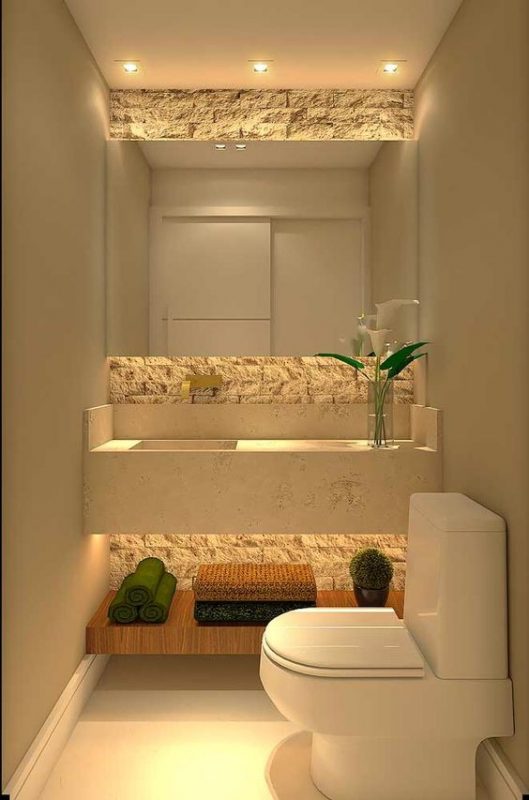 60 top idées de petites salles de bain modernes 3