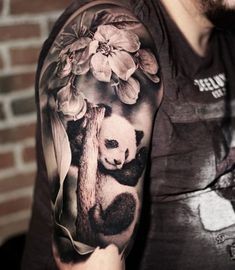 25 top idées de tatouages panda pour s'inspirer 13