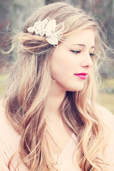 33 Coiffures de mariage bohèmes pour cheveux mi longs 14 33 Coiffures de mariage bohèmes pour cheveux mi longs 14