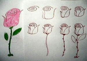 50 idées & tutos de dessins de fleurs 14