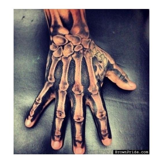 Les 52 plus beaux tatouages de main 16