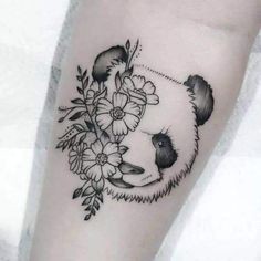 25 top idées de tatouages panda pour s'inspirer 17