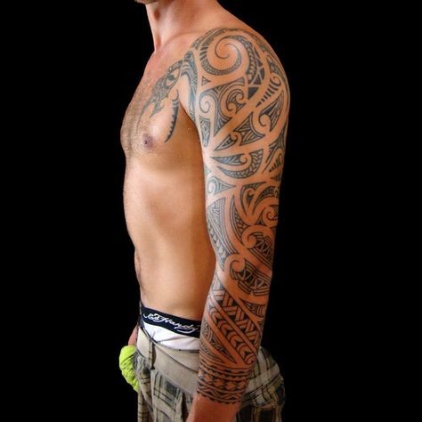 49 top idées de tatouages maori avant bras 17