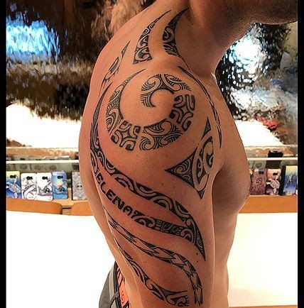 48 top idées de tatouages maori homme 18