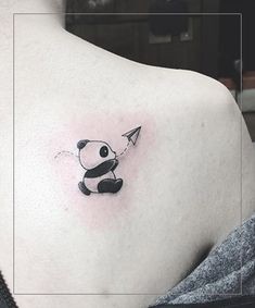 25 top idées de tatouages panda pour s'inspirer 19