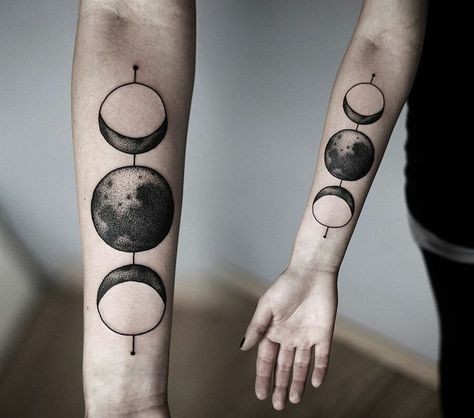 32 top idées de tatouages lune celtique pour s'inspirer 19