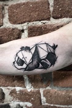 25 top idées de tatouages panda pour s'inspirer 20